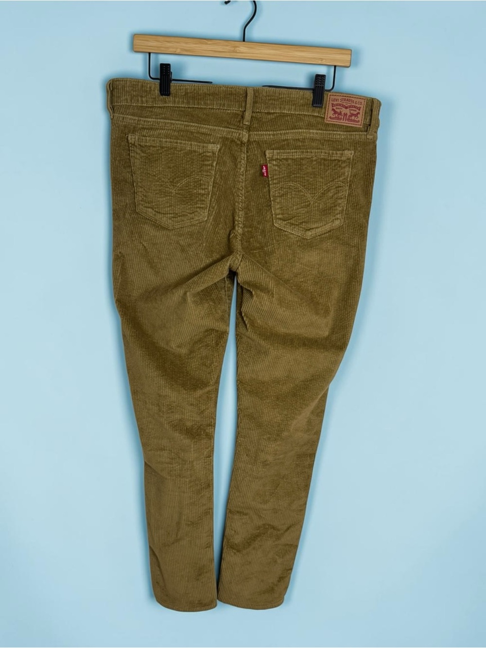 Levi's Corduroy Slim Fit Pants Men’s Size W32 L30 Tan Classic Casual Skater